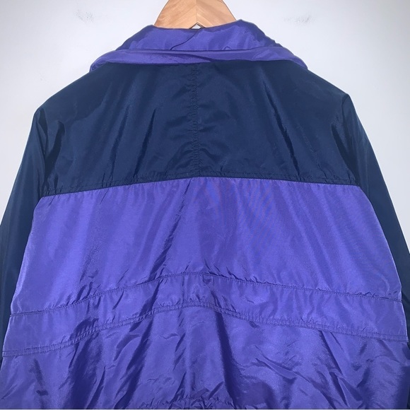 Vintage Columbia Ski Jacket Women’s  Size XL Purple Navy Outdoor Adventure Light - Picture 8 of 11